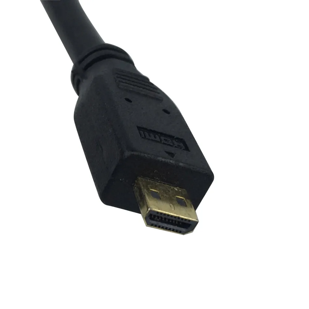 Микро HDMI к VGA адаптер папа женскому + аудио кабель 1080P видео AV конвертер для ПК