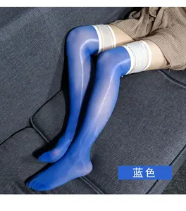 Женские кружевные колготки, эластичные облегающие высокие колготки в полоску, большие размеры