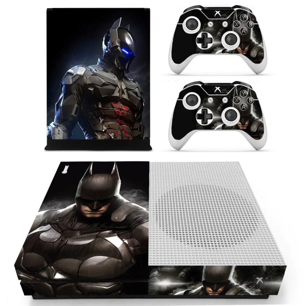 Наклейка на кожу Бэтмена и Джокера DC для консоли Xbox One S контроллеров тонкая