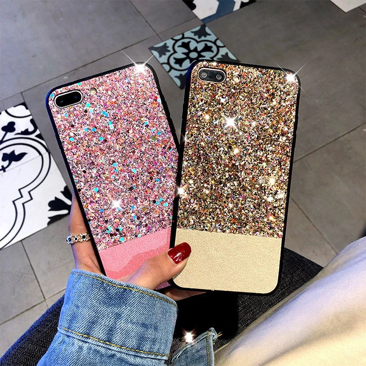 Роскошный блестящий чехол для iphone 7 8 Plus 6 s S силиконовый XS Max XR iPhone 8X10 s|Бамперы| |