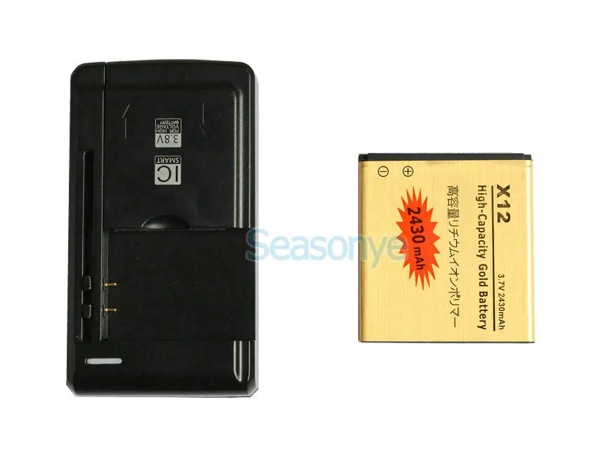 Seasonye 2430mAh BA750 Золотой сменный литий ионный аккумулятор + универсальное настенное