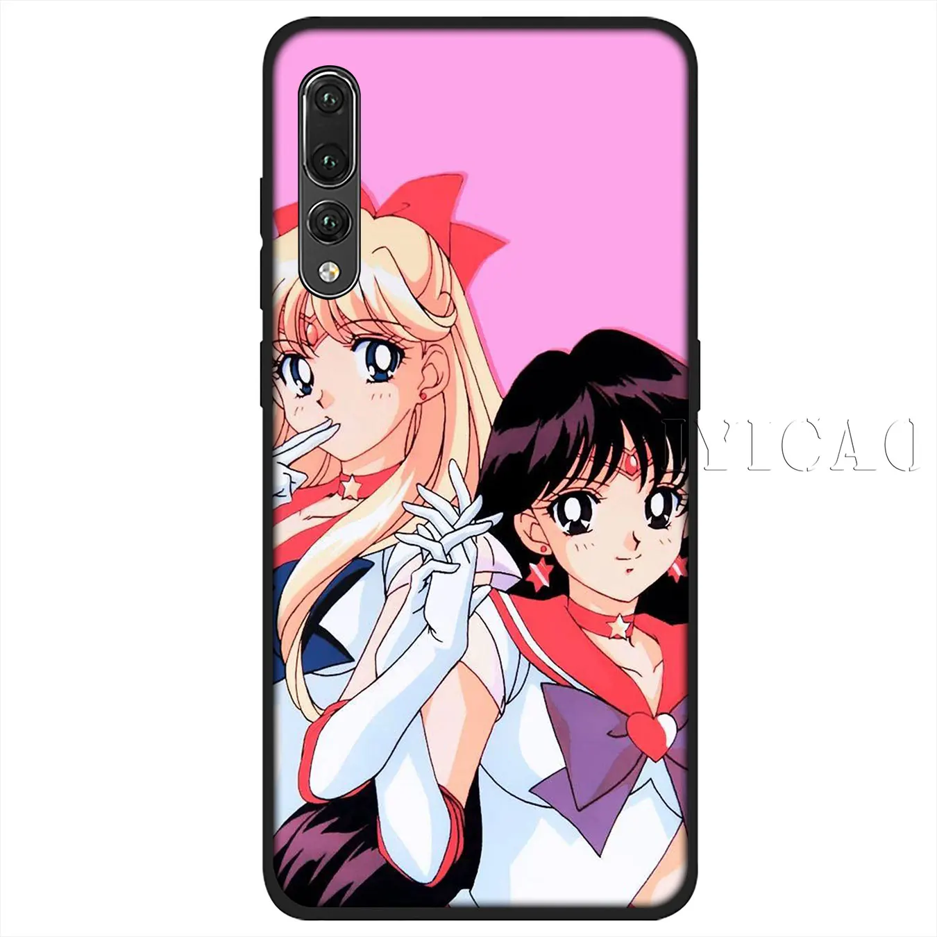 Мягкий чехол IYICAO Sailor Moon Mercury для Huawei P30 P20 Pro P10 P9 P8 Lite Mini 2017 2016 2015 P smart Z 2019 |