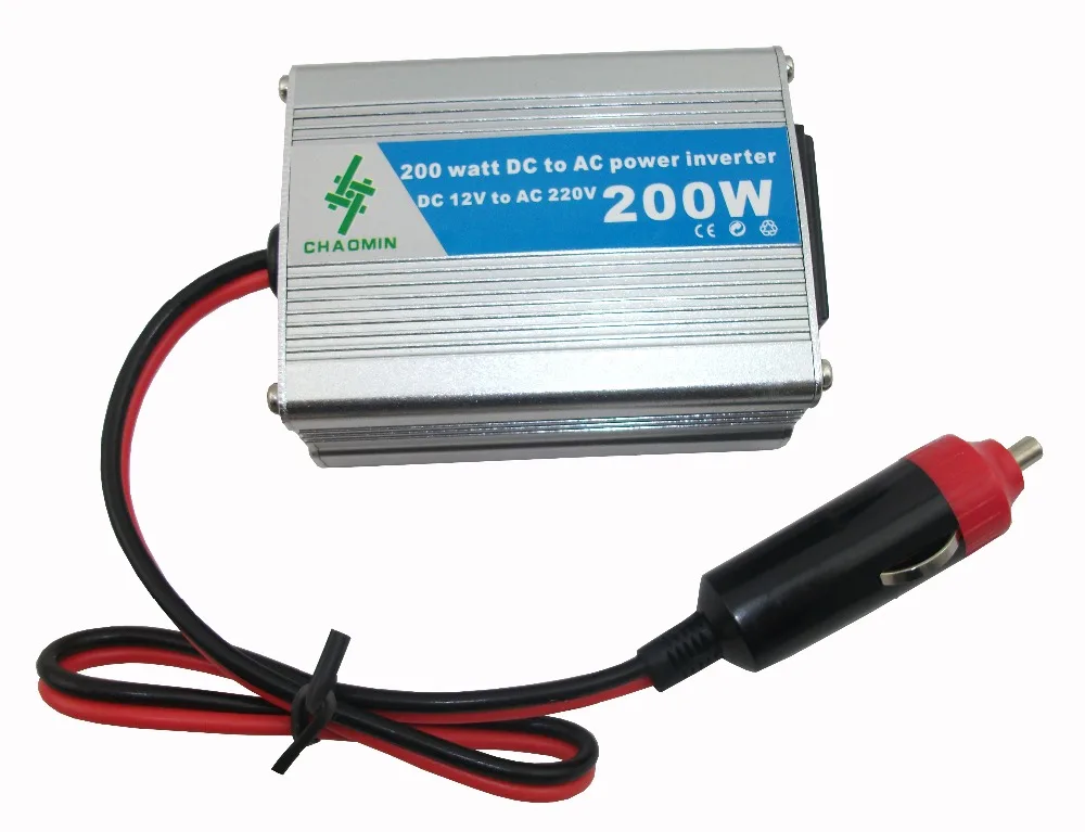 DC 12 В к AC220 V100W150W300W500W 200 Вт Модифицированная синусоида Портативный Автомобильный