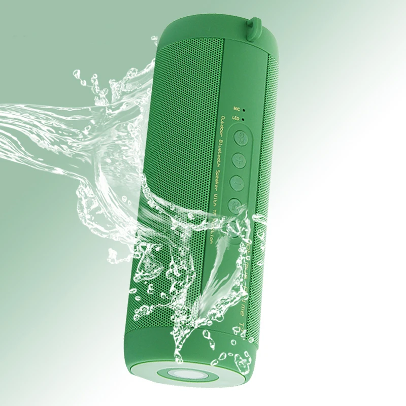 Wireless Best Bluetooth Speaker Waterproof Portable Outdoor Mini Column Box Loudspeaker Design for iPhone Xiaomi | Электроника