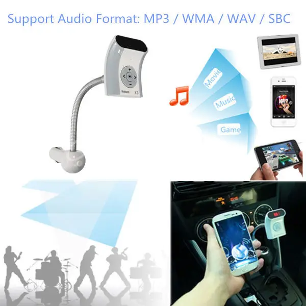 3 in 1 LCD Bluetooth Adapter Car MP3 Player Wireless FM Transmitter Kit Hands-free with USB SD car charger | Автомобили и