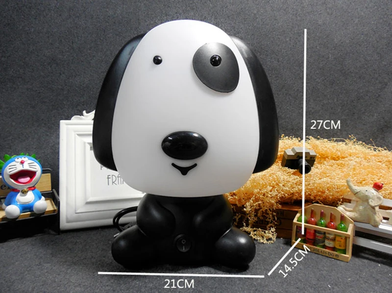 Panda/Rabbit/Dog/Bear Baby Night Light Plug Cartoon Animal 3D Lamp EU/US Nursery Children's Bedroom Toys Gifts Decor