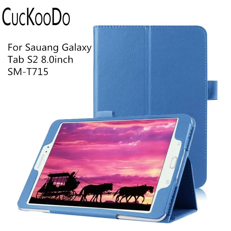 CucKooDo для Samsung Galaxy Tab S2 8 0 дюймов тонкий складной чехол (SM T715) Android 5 2015|for samsung galaxy tab|case