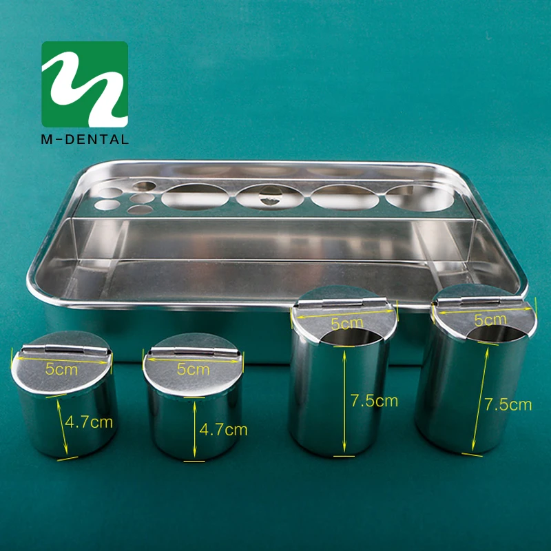 Ящик для хранения инструментов из нержавеющей стали с 4 бутылками