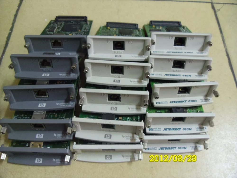 GiMerLotPy J3113A J4169A J6057A J7934A J7964G 10/100tx для сетевой печатной серверной карты JetDirect 600N 610N 615N