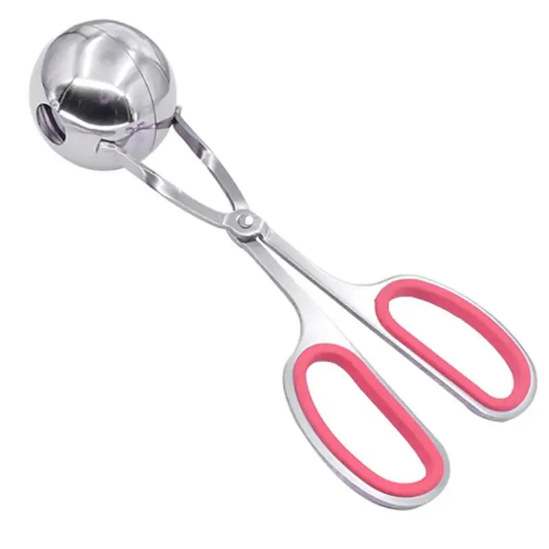 

Creative Stainless Steel Meat Baller Maker Tools Creative DIY Fish Meat Ball Maker Meatball Mold Home Kitchen Cooking Tools