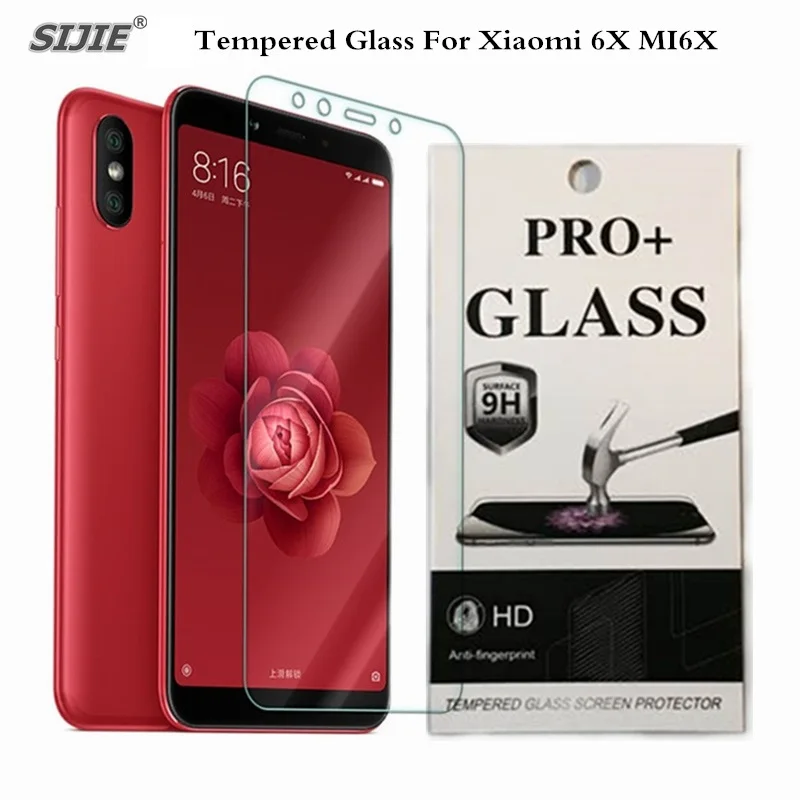9H закаленное стекло для оригинального мобильного телефона Xiaomi Mi 6X4 Гб RAM 64 ROM Snapdragon