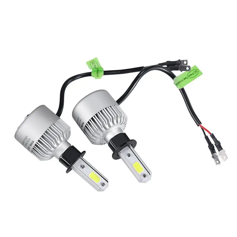 Oslamp 72 Вт/пара H3 светодиодный налобный светильник набор автомобильных ламп 6500 к