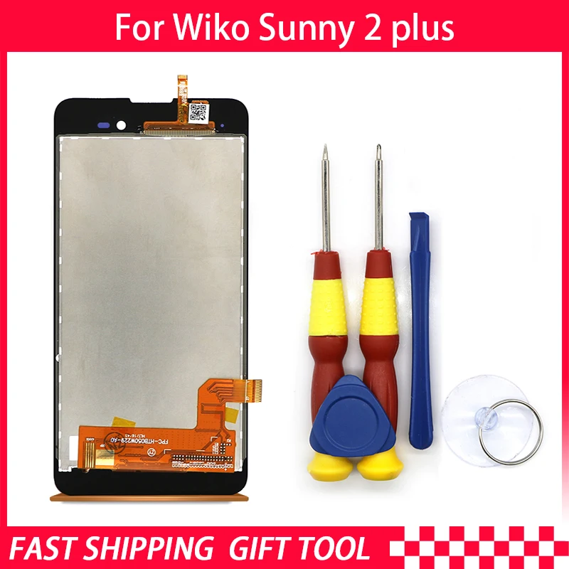 Новый оригинальный сенсорный экран ЖК дисплей для Wiko Sunny 2 Plus запасные части +