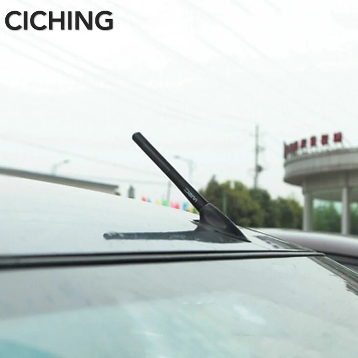 Автомобиль телевизионные антенны WRC Стиль углерода волокно Авто интимные