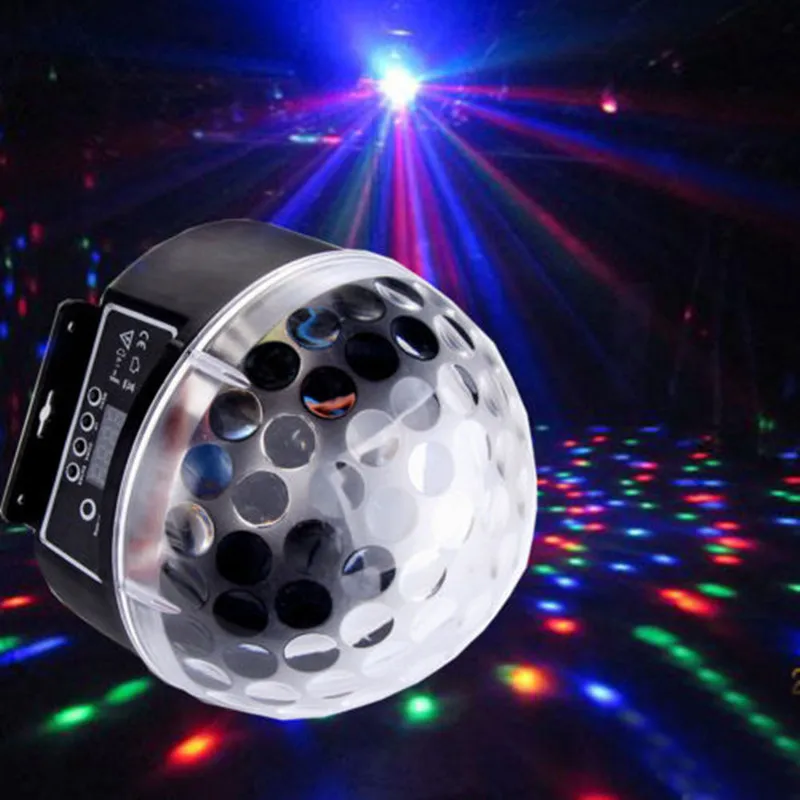 Цифровой светодиодный RGB светильник с эффектом волшебного шара 20 Вт DMX 512