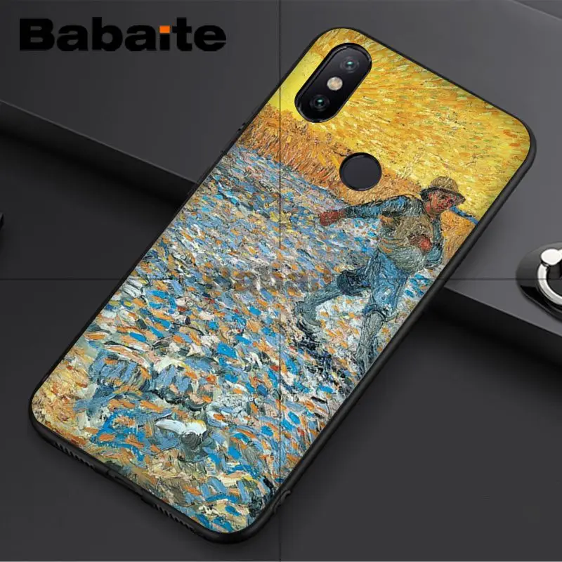Babaite Ван Гог Звездная ночь живопись чехол для телефона для redmi 5plus 5A 6pro 4X note5A note4x note6pro 6A Чехол для мобильного телефона