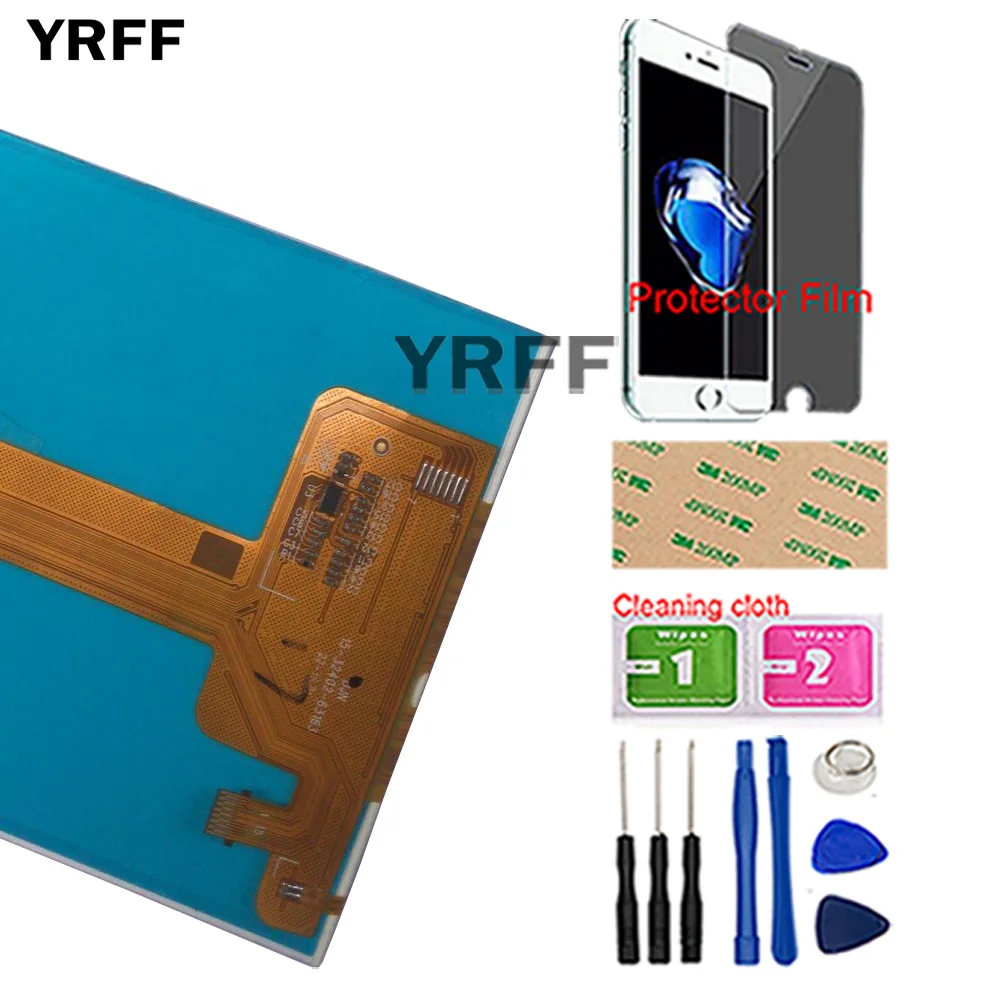 Mobile LCD Display For Fly Cirrus 9 FS553 LCD Display Touch Screen Digitizer Assembly Sensor FS 553 Phone Tools Protector Film