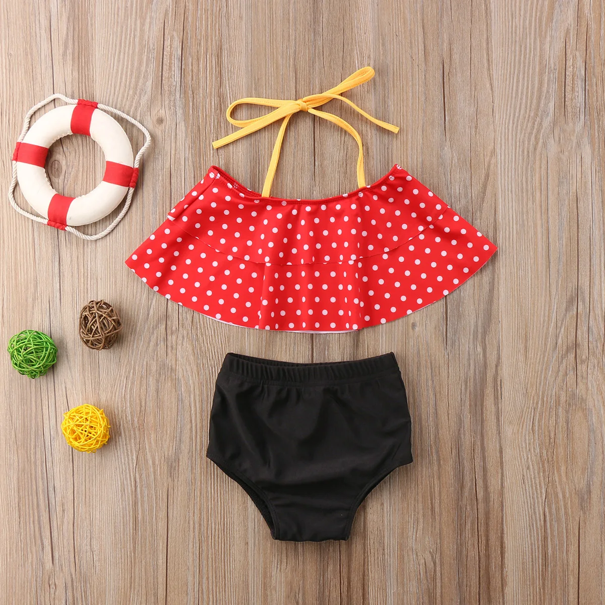 Pudcoco/новый бренд 2 предмета купальник для маленьких девочек танкини бикини