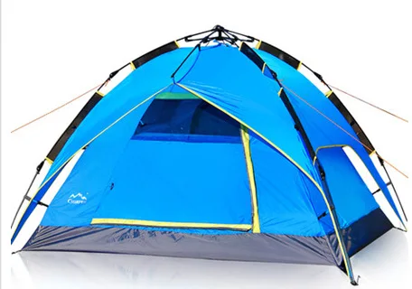

2 persons outdoor tent camping automatic rainproof Camping Tent double layer