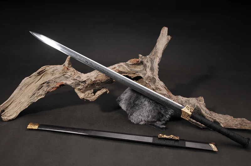 Медный фитинг китайский меч династии Хань прямые полное лезвие Тан коллекция