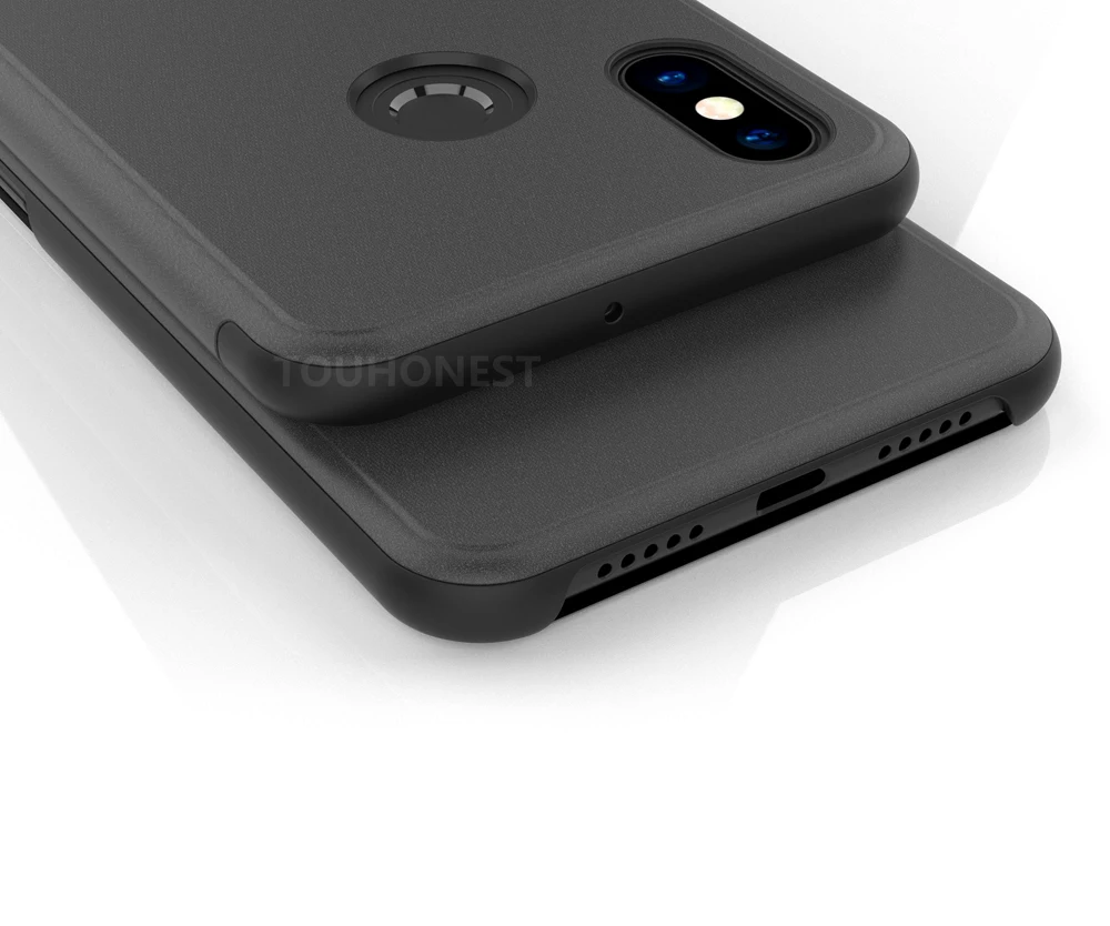 For Redmi note 6 Pro Mi A2 lite S2 Smart Flip Clear View Leather Stand Case Cover for xiaomi redmi 5 Note 7 Pocophone F1 | Мобильные