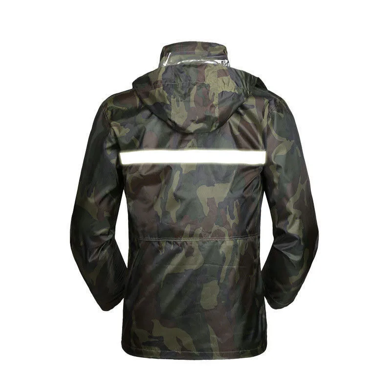 Новый мужской Камуфляжный плащ Непромокаемая куртка с капюшоном|jacket jacket|jacket