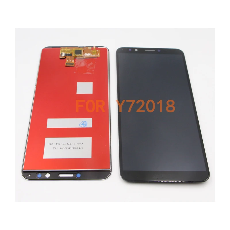Оригинальный 3 шт. для Huawei Y7 2018 ЖК дисплей полный комплект сенсорный экран в сборе