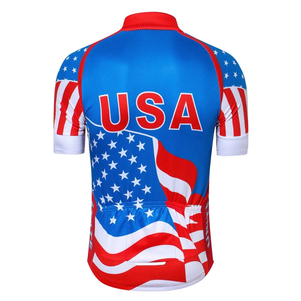 2021 велосипедная Джерси с флагом США одежда для горных велосипедов мужская и