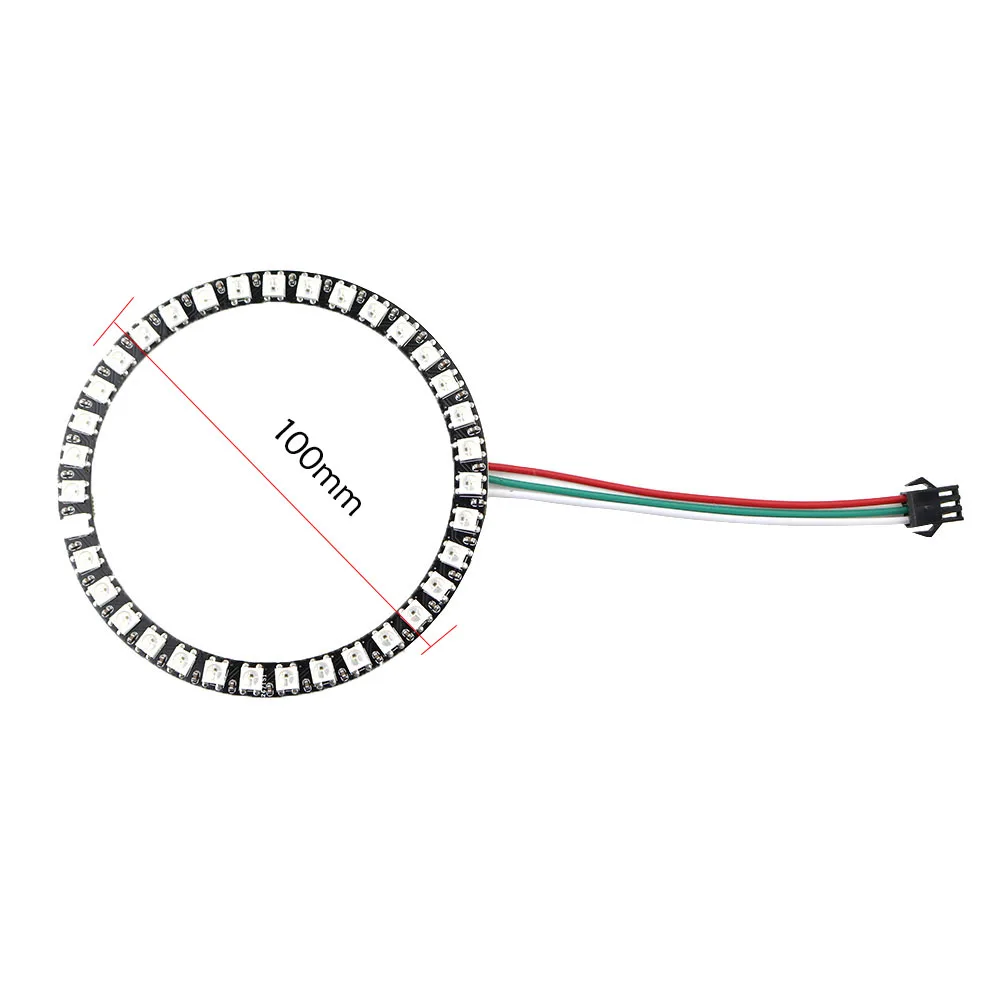 WS2812B светодиодный модуль светодиодная Пиксельная полоса световая плата DC5V 5050 SMD