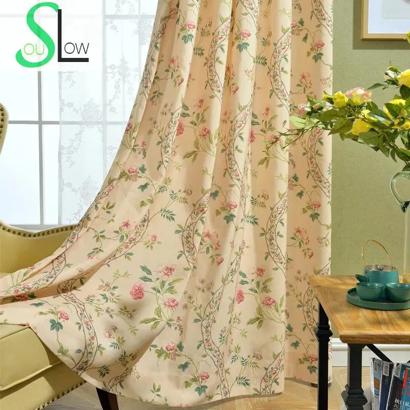 

Slow Soul Green Yellow Fine Modern Simple Curtain Curtains Tulle Cortina For Living Room Kitchen Rideau Bedroom Roman Blinds