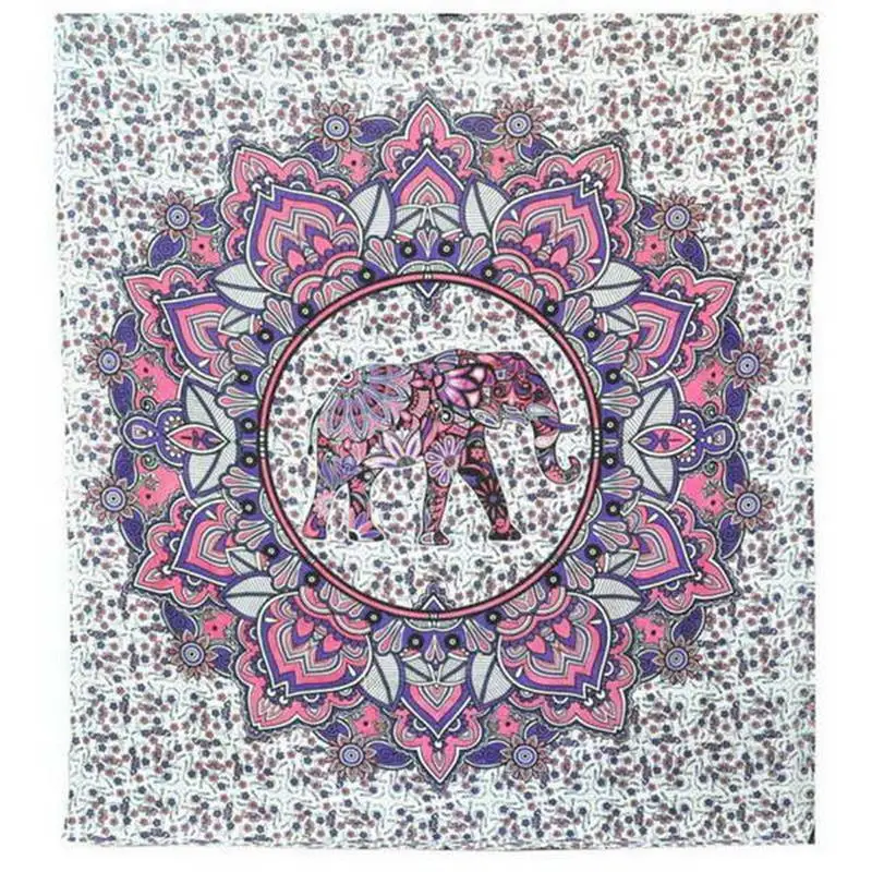 Полиэстер МАНДАЛА ГОБЕЛЕН в стиле бохо Настенный Коврик для йоги одеяло