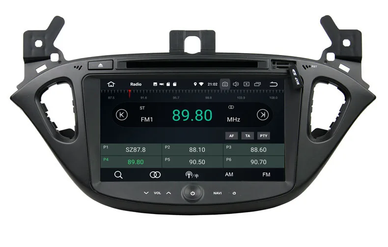 Octa core two din android 10 car audio stereo for opel CORSA with gps navigaiton px5 4G RAM 64G ROM built in wifi mirror link | Автомобили