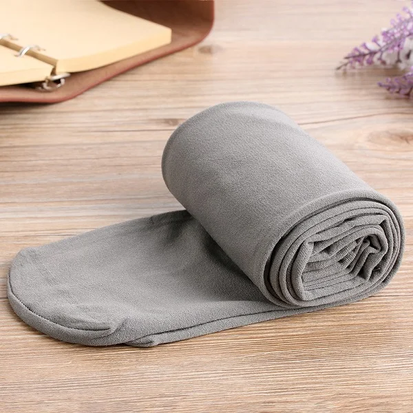 grey 120D Популярные непрозрачные плотные танцевальные женские колготки сексуальные женские тонкие теплые колготки чулки весна/осень/зима 8 цветов - Цвет: grey