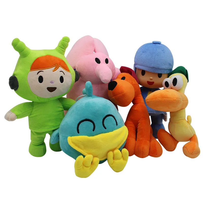 16-30 см POCOYO мультяшная плюшевая кукла игрушки LOULA PATO ELLY сонная птица мягкая игрушка