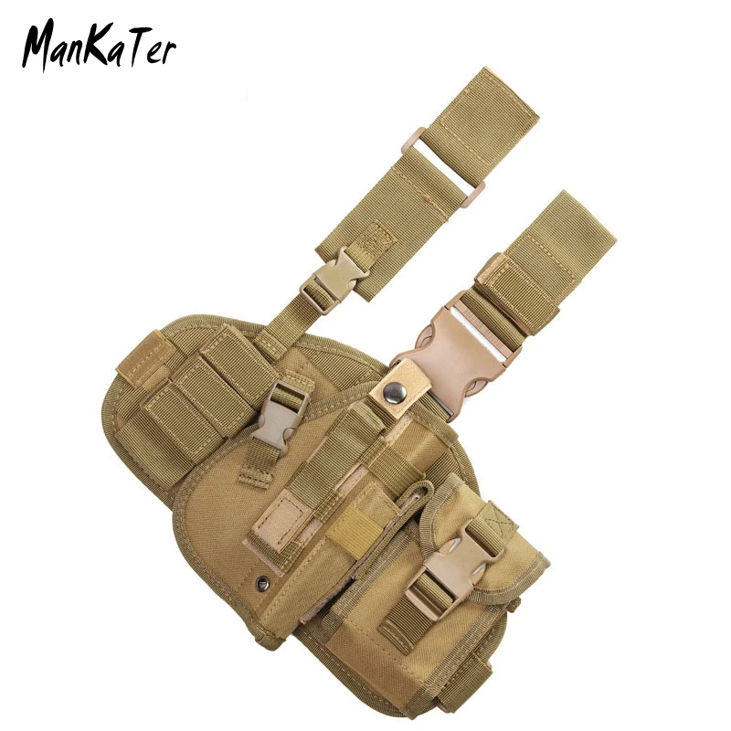 Тактическая кобура ManKaTer для страйкбола набедренная ног уличная Военная