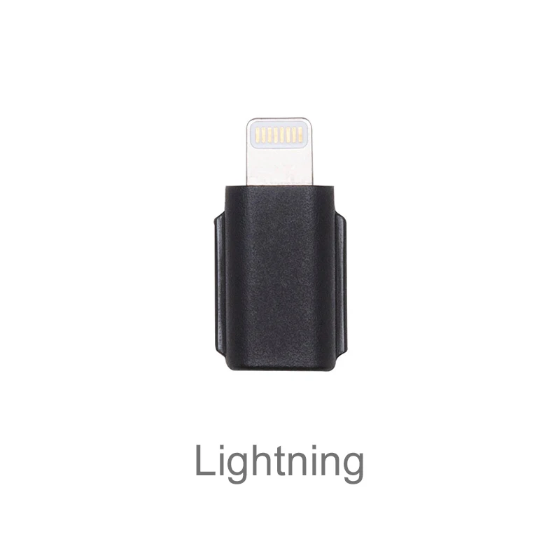 Карманный адаптер OSMO для подключения данных к смартфону кабель Lightning и Type C
