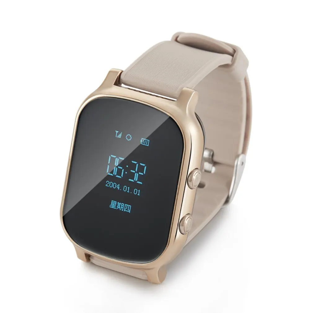 T58 gps трекер SOS интеллектуальный мониторинг позиционирования телефон OLED Детские