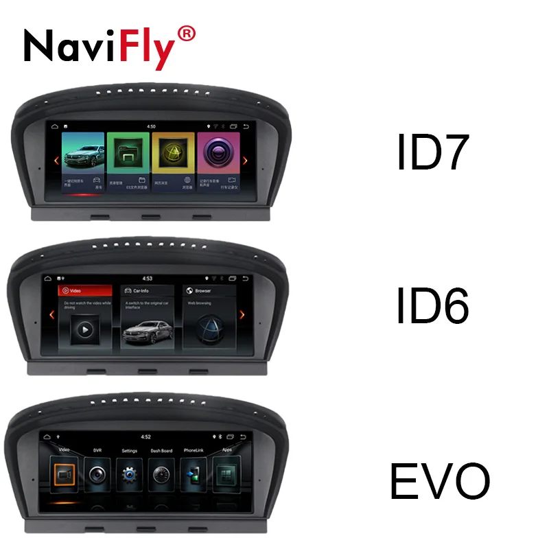 ID7 Android 7 1 Автомобильный GPS Navi для BMW 5 серии E60 E61 E63 E64 3 E90 E91 CCC CIC Автомагнитола iDrive SWC | Автомагнитолы -32891649626