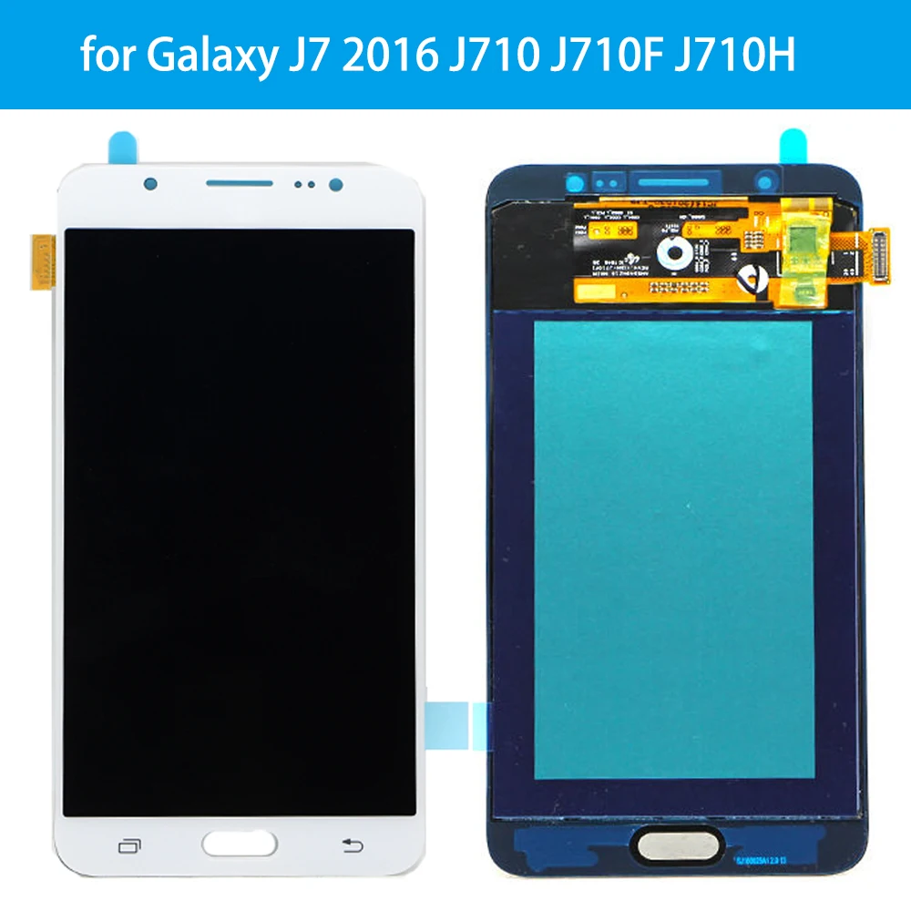 Оригинальный OLED дисплей для Samsung Galaxy J7 2016 J710 SM J710F J710H J710M сменный ЖК с сенсорным