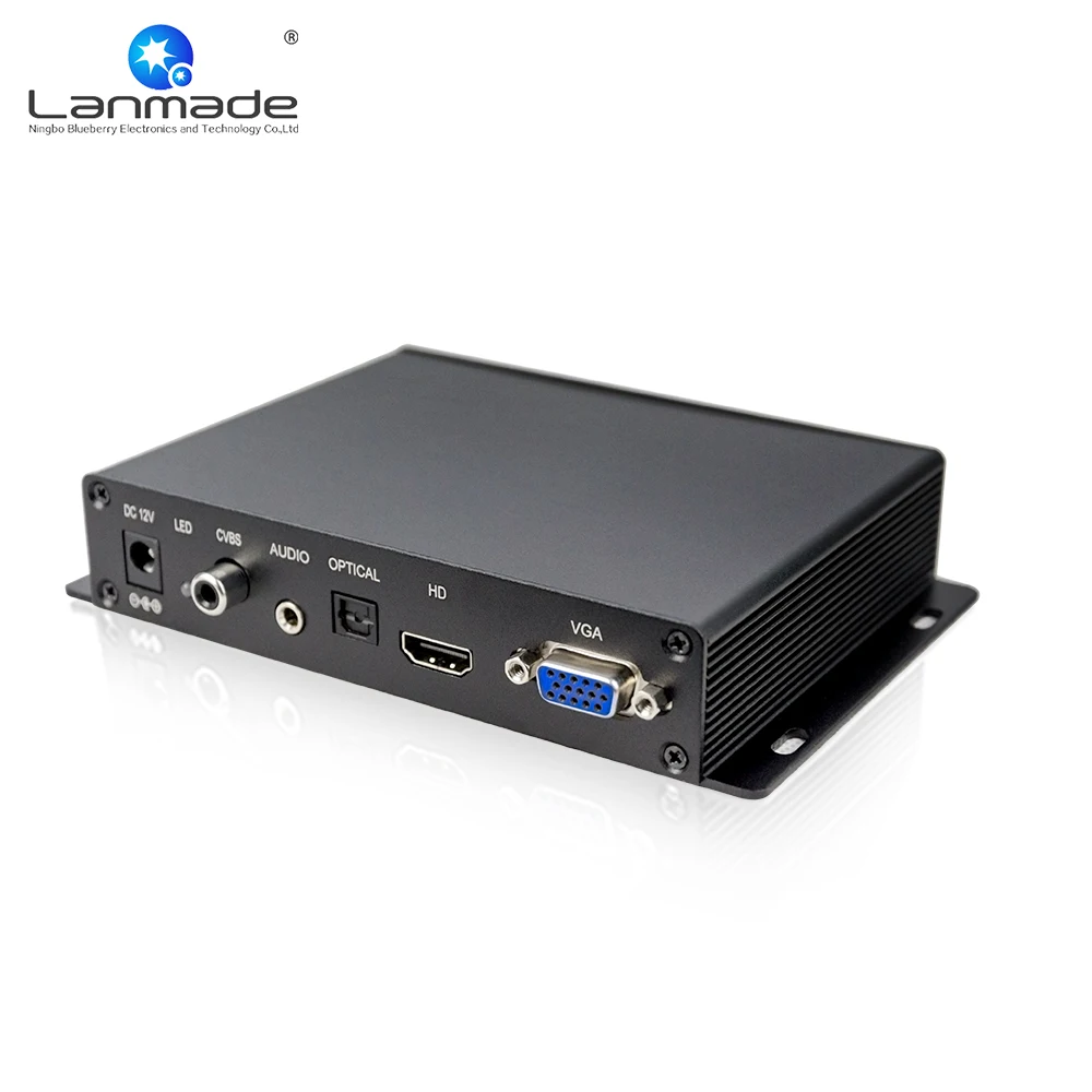 Цифровой проигрыватель в металлическом корпусе с выходом vga/cvbs mp4