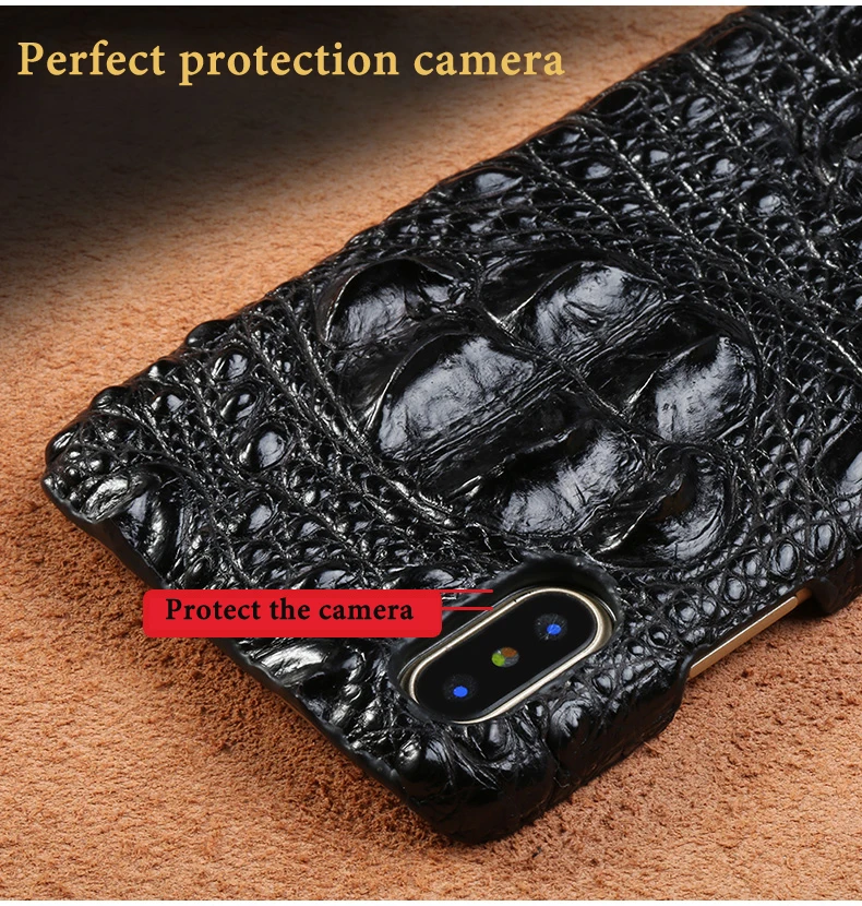 Чехол из натуральной крокодиловой кожи для Iphone 11 Pro Max X 8 Plus 7 XS MAX XR 6 S Plus Роскошный кожаный чехол ручной работы задняя крышка для Apple Iphone 11 pro 6 S XI fundas couqe shell