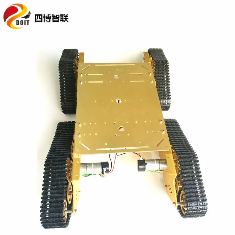 SZDOIT T900 4WD набор металлических стандартных шасси гусеничная платформа робота с