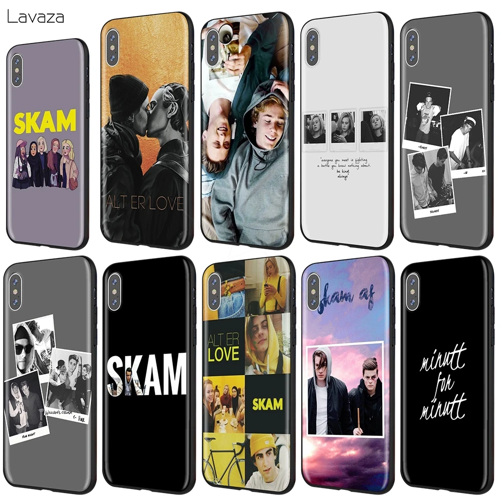Чехол Lavaza SKAM для iPhone 12 mini 11 Pro XS Max XR X 8 7 6 6S Plus 5 5s se|Бамперы| |
