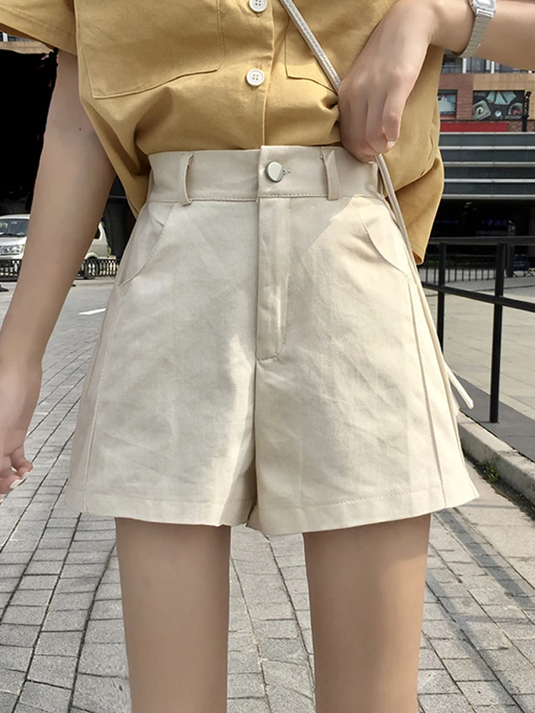 2019 summer new loose tooling Harlan straight pants wide leg women's high waist casual Female | Женская одежда