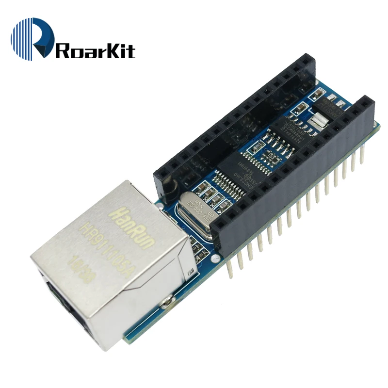 Сетевой экран V1.0 ENC28J60 для совместимого с arduino модуля веб сервера Nano 3 0 RJ45|ethernet