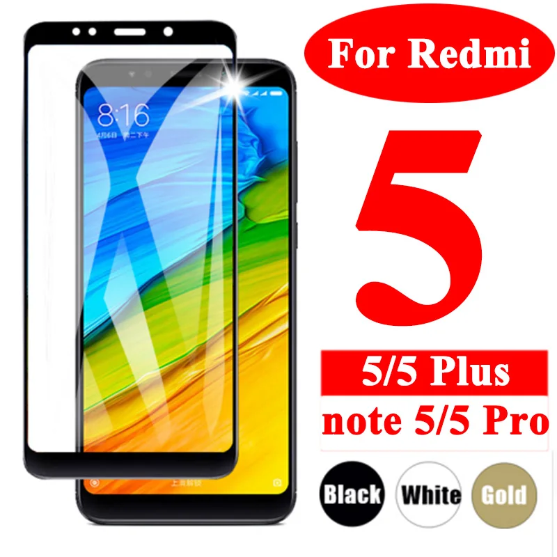 2 шт. защитное стекло на xiomi note 5 pro защита для экрана xiaomi redmi 5a prime note5 5pro redmi5 5plus