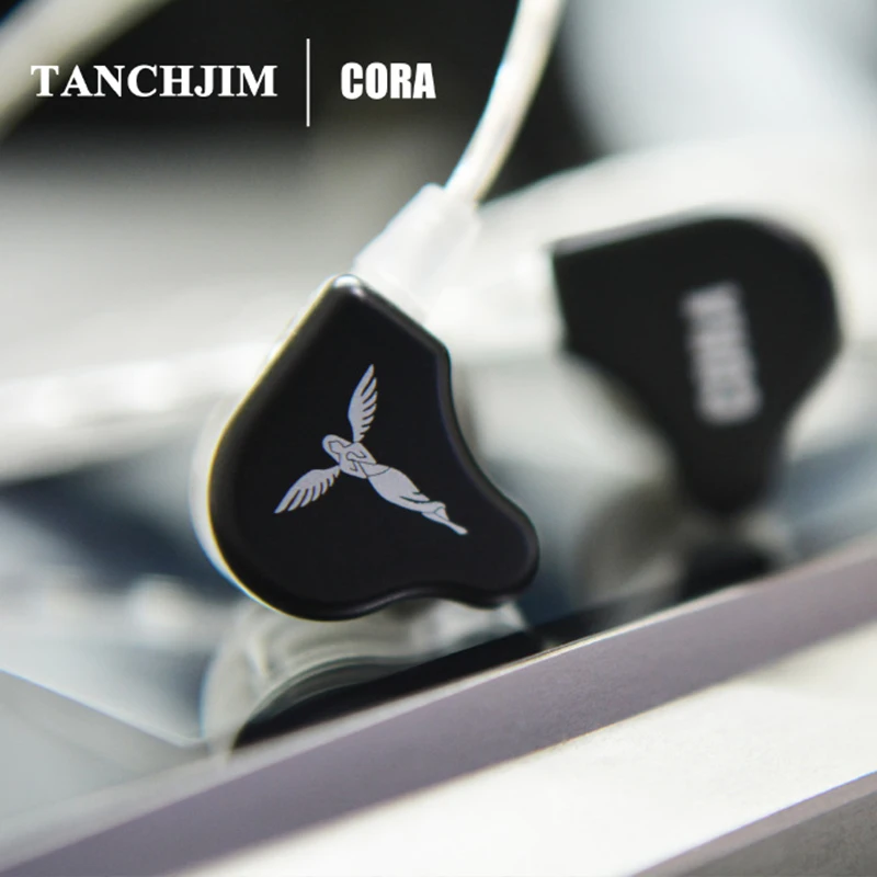 Динамические наушники TANCHJIM кора Hi-Fi наушники-вкладыши с посеребренным OFC кабелем