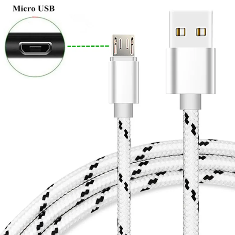 Короткий кабель Micro usb 2 м для galaxy J3 J5 J7 2016 J2 J4 Core J6 Plus J8 A7 2018 A750F Redmi 6 6a 5 Note pro быстрая