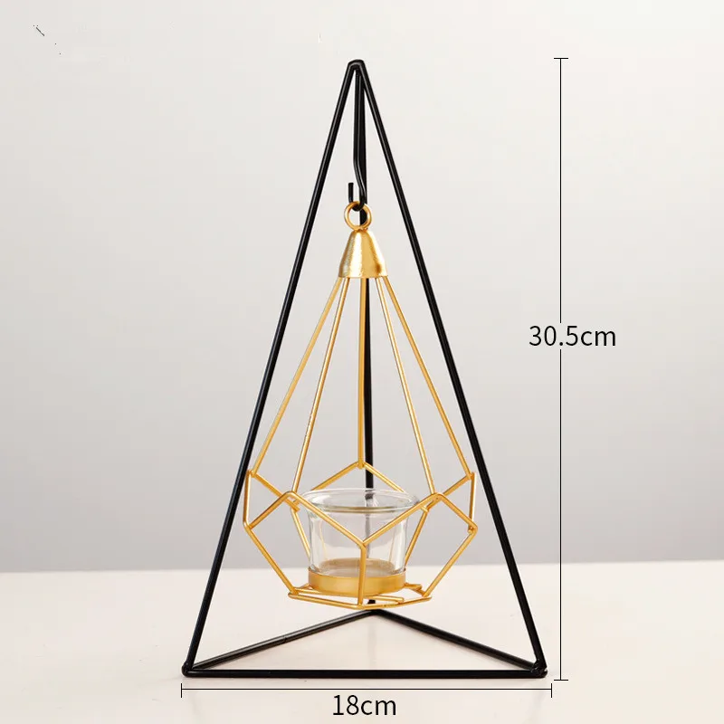 candle holder 1 шт., подвесной чайный светильник в европейском стиле, металлический Железный Держатель для украшения дома, маленький чайный светильник, подсвечники, подходящая чашка для свечей - Цвет: candle holder