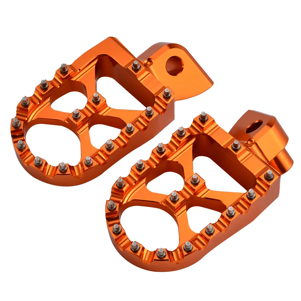 Мотоцикл MX широкие подножки педали для KTM SX SXF EXC EXCF XC XCF XCW XCFW 65 85 125 150 250 350 450 200
